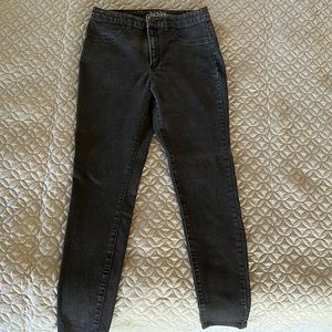 Wild fable, distressed, black, jeans, high rise, size 8